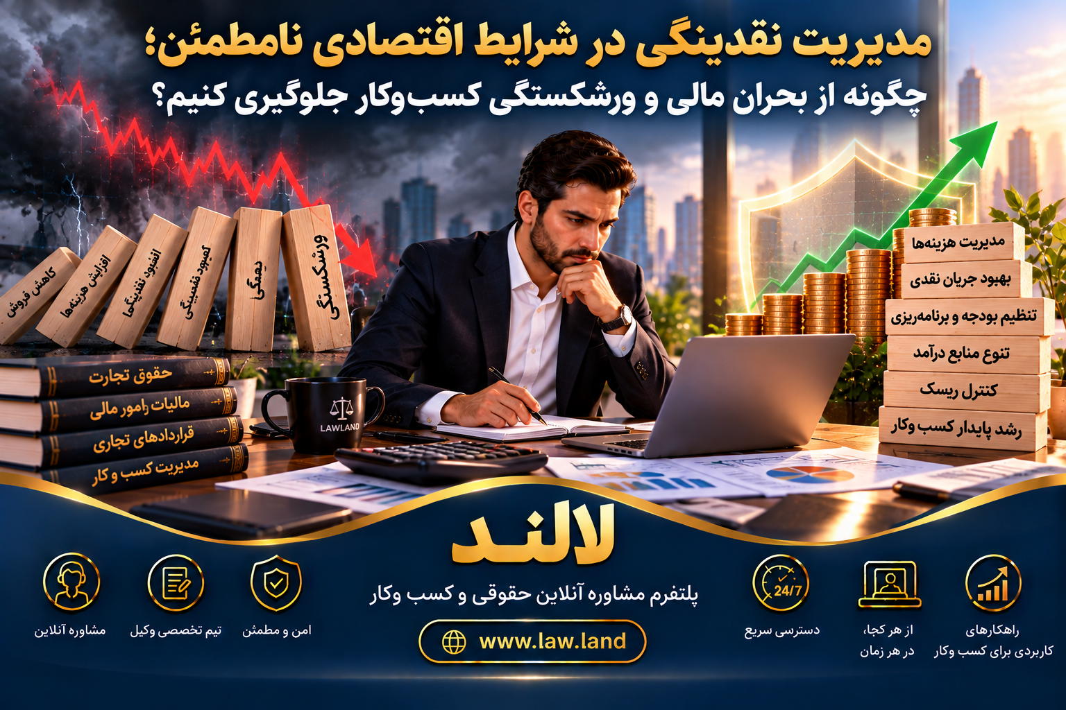 مدیریت نقدینگی در شرایط اقتصادی نامطمئن